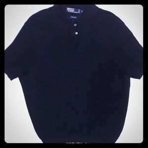 POLO SHORT SLEEVE SWEATER SIZE LARGE